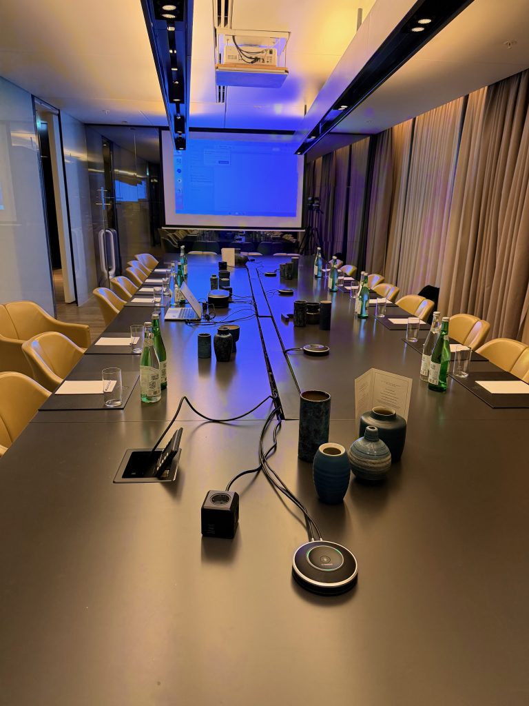 Vergaderruimte met AV-installatie